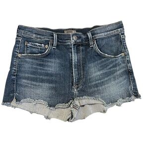 Agolde Anja High Rise Cut Off Shorts - Size 28
